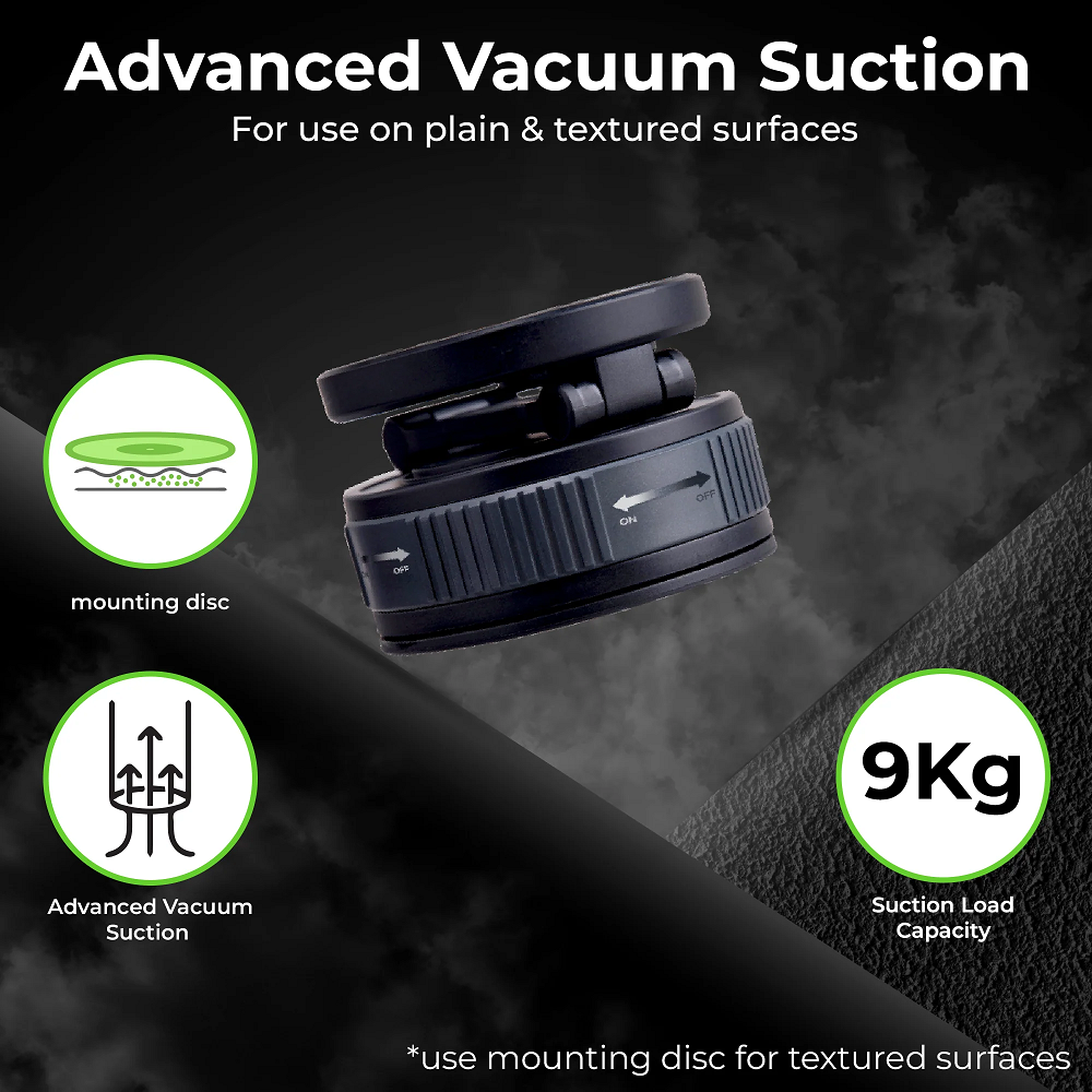 Magneto Magnetic Mobile Holder with Vacuum Grip